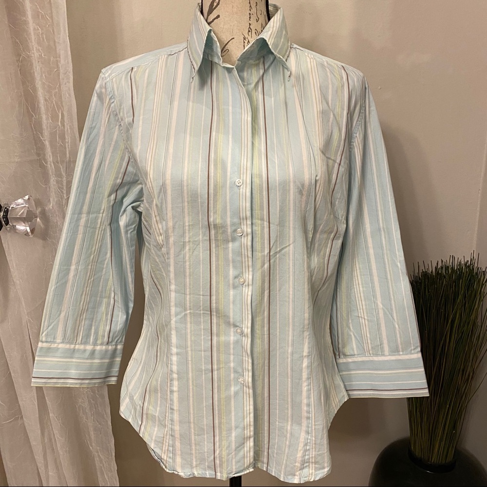 Express Button Down Top Size L - image 1